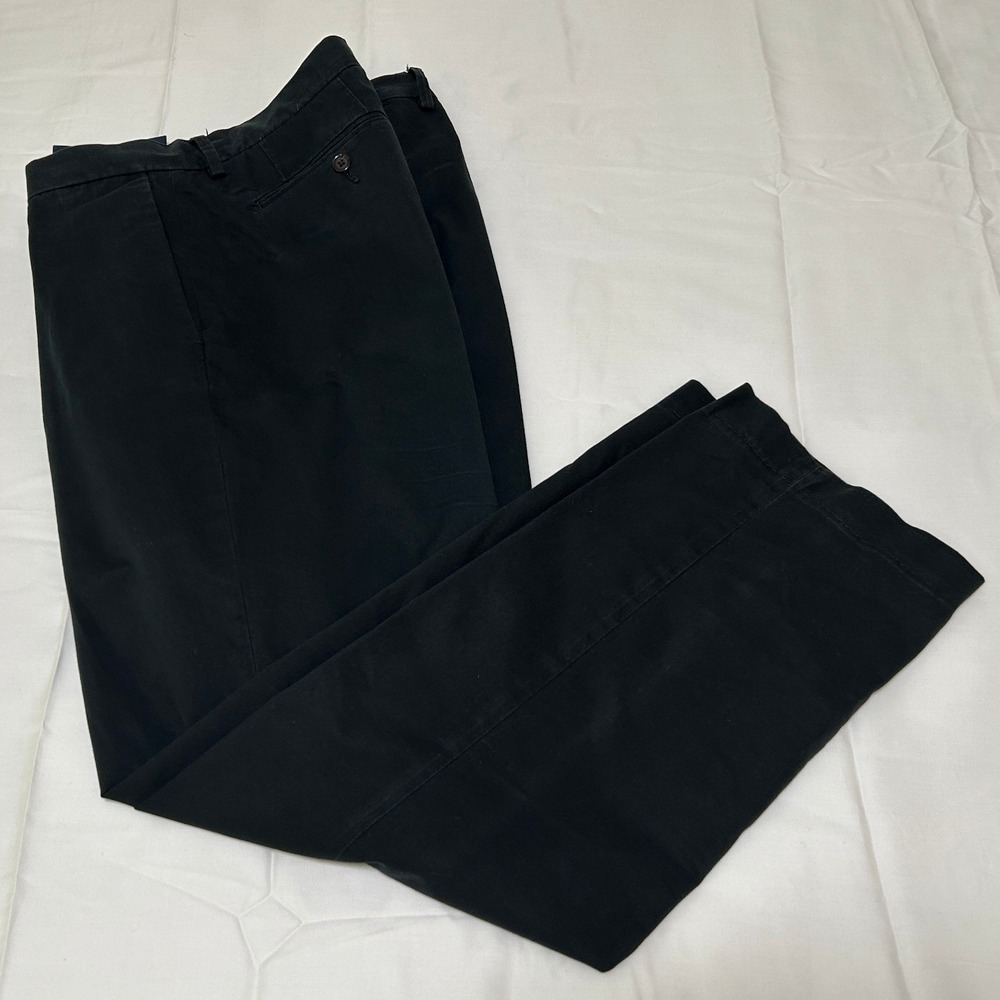 Polo Ralph Lauren Mens Black Stretch Straight Fit Chino Pants 34 X 34 NWT